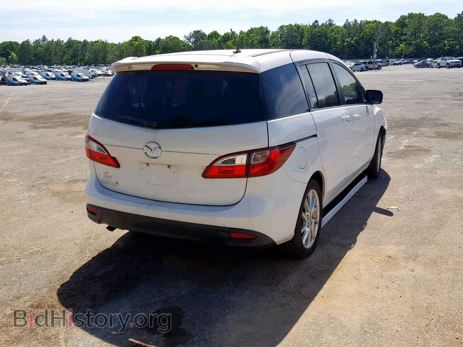 2012 MAZDA 5 - VIN: JM1CW2CL1C0138955 - Фото 4