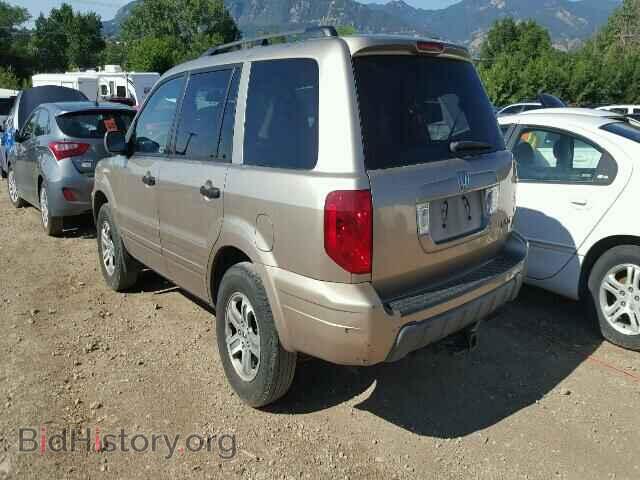 2005 HONDA PILOT - VIN: 5FNYF18665B027860 - Фото 3