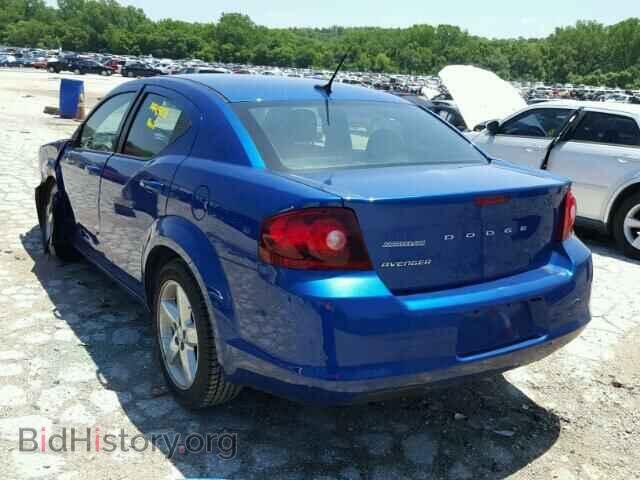 2013 DODGE AVENGER - VIN: 1C3CDZAB9DN564040 - Фото 3