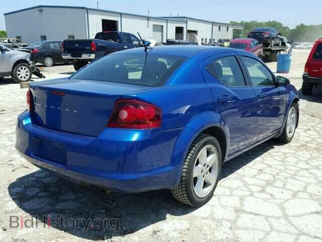 2013 DODGE AVENGER - VIN: 1C3CDZAB9DN564040 - Фото 4