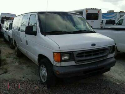 2007 Ford ECONOLINE, white — VIN 1FTNE14W37DA89089, Copart