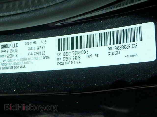 2010 DODGE AVENGER - VIN: 1B3CC4FB8AN203843 - Photo 9
