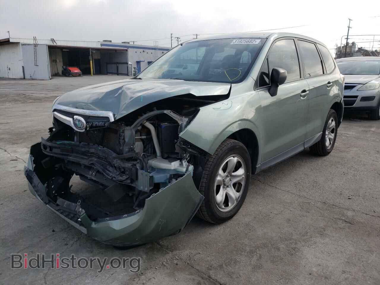 2016 SUBARU FORESTER - VIN: JF2SJAAC3GH512062 - Фото 2