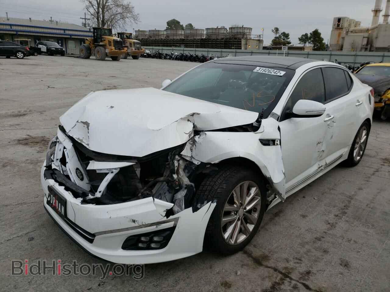 2015 KIA OPTIMA - VIN: 5XXGR4A63FG391957 - Фото 2