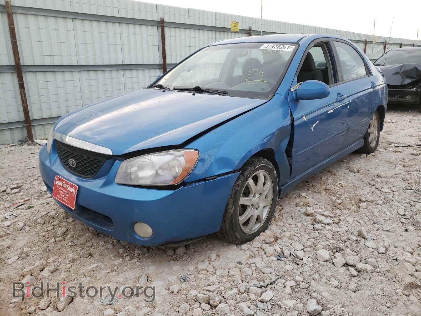 2006 KIA SPECTRA - VIN: KNAFE121665259575 - Фото 2
