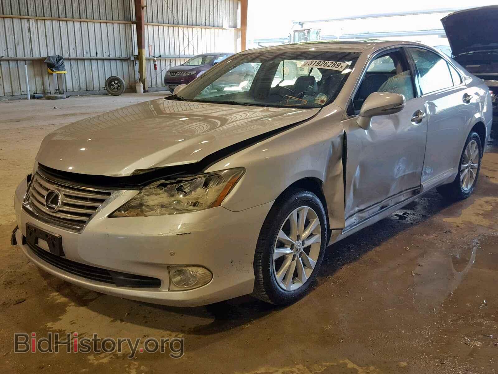 2012 LEXUS ES350 - VIN: JTHBK1EGXC2504500 - Фото 9