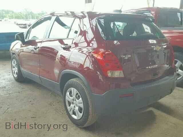 2016 CHEVROLET TRAX - VIN: 3GNCJKSB3GL214330 - Фото 3