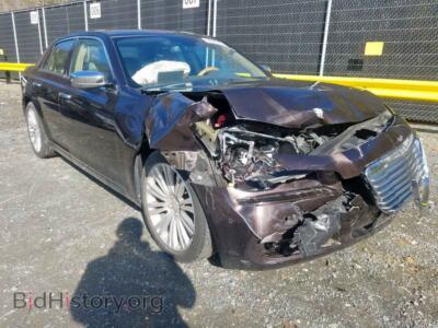 2012 Chrysler 300 300c, коричневый — VIN 2C3CCAET5CH256507, Copart