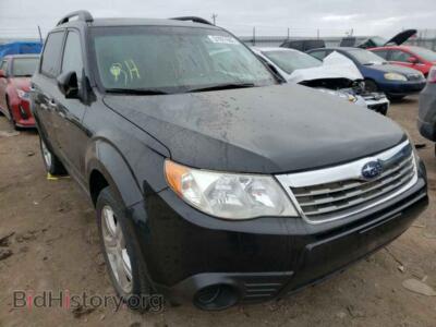 2010 Subaru FORESTER Forester 2, черный — VIN JF2SH6CC8AH786855, Copart
