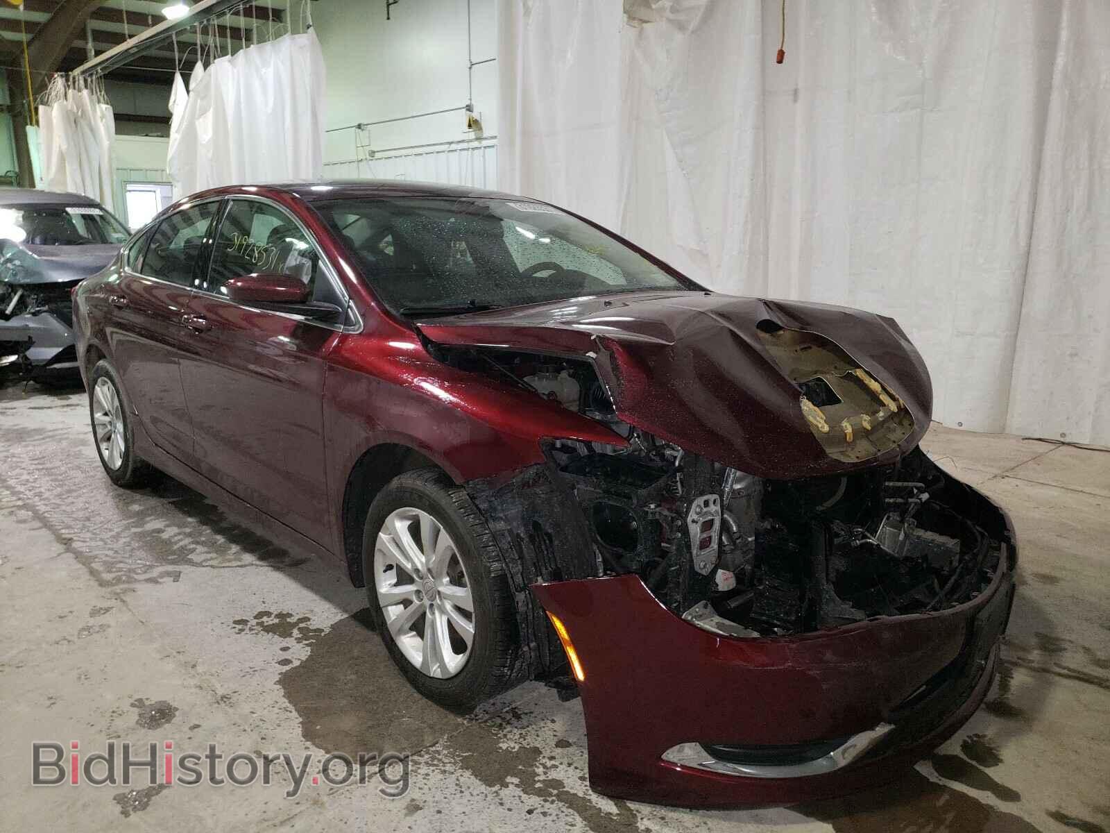 Фотография 1C3CCCAB6FN537347 - CHRYSLER 200 2015