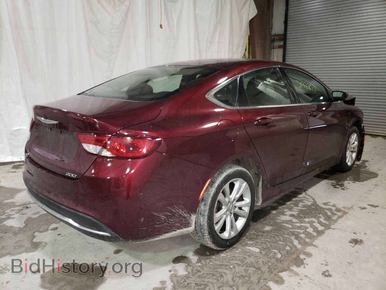 2015 CHRYSLER 200 - VIN: 1C3CCCAB6FN537347 - Фото 4