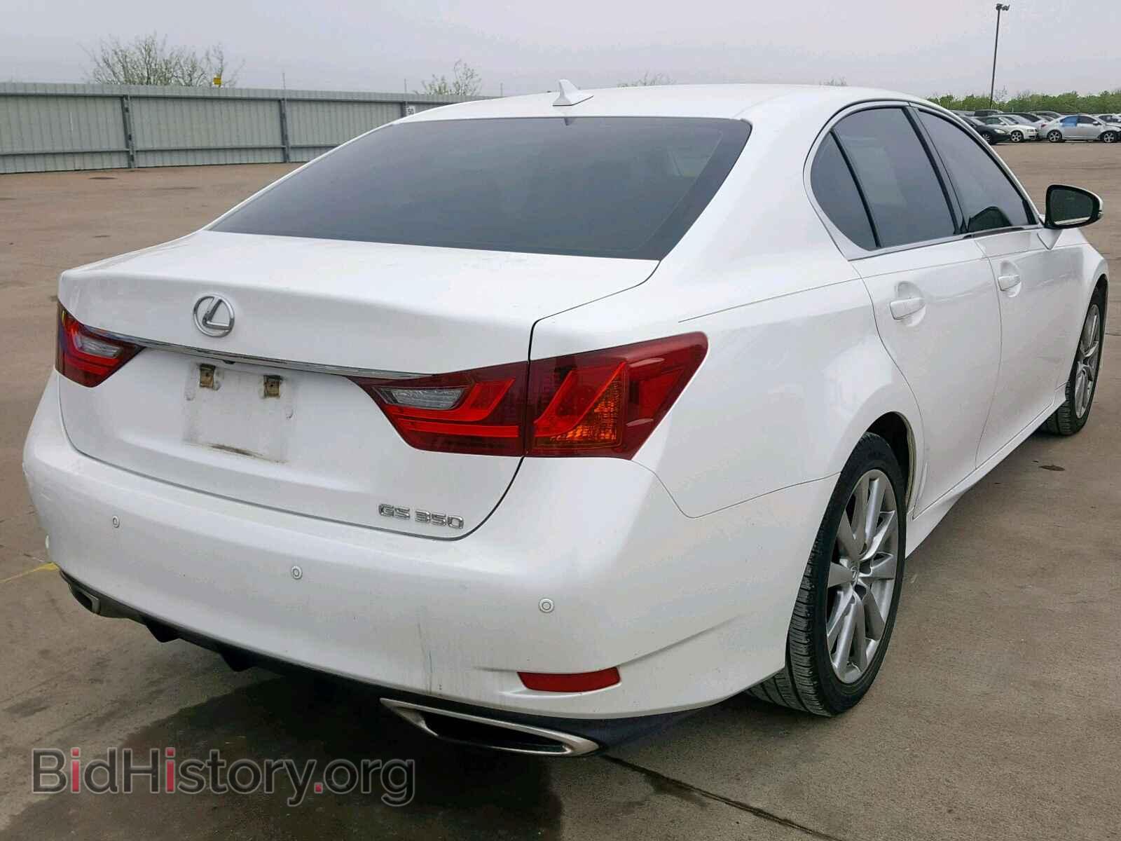 2013 LEXUS GS350 - VIN: JTHBE1BL8D5017160 - Фото 4