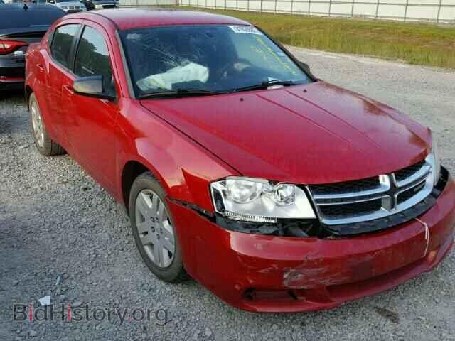 Фотография 1C3CDZAB9CN167457 - DODGE AVENGER 2012