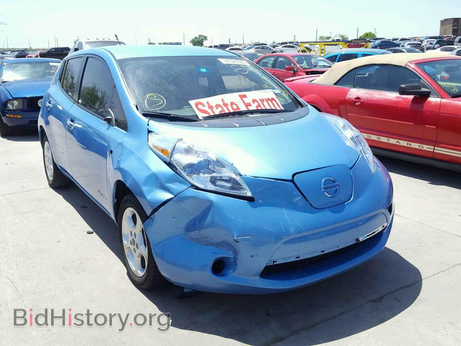 Фотография JN1AZ0CP5BT005346 - NISSAN LEAF 2011
