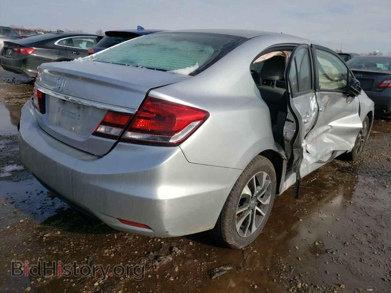 2013 HONDA CIVIC - VIN: 19XFB2F84DE000139 - Фото 4