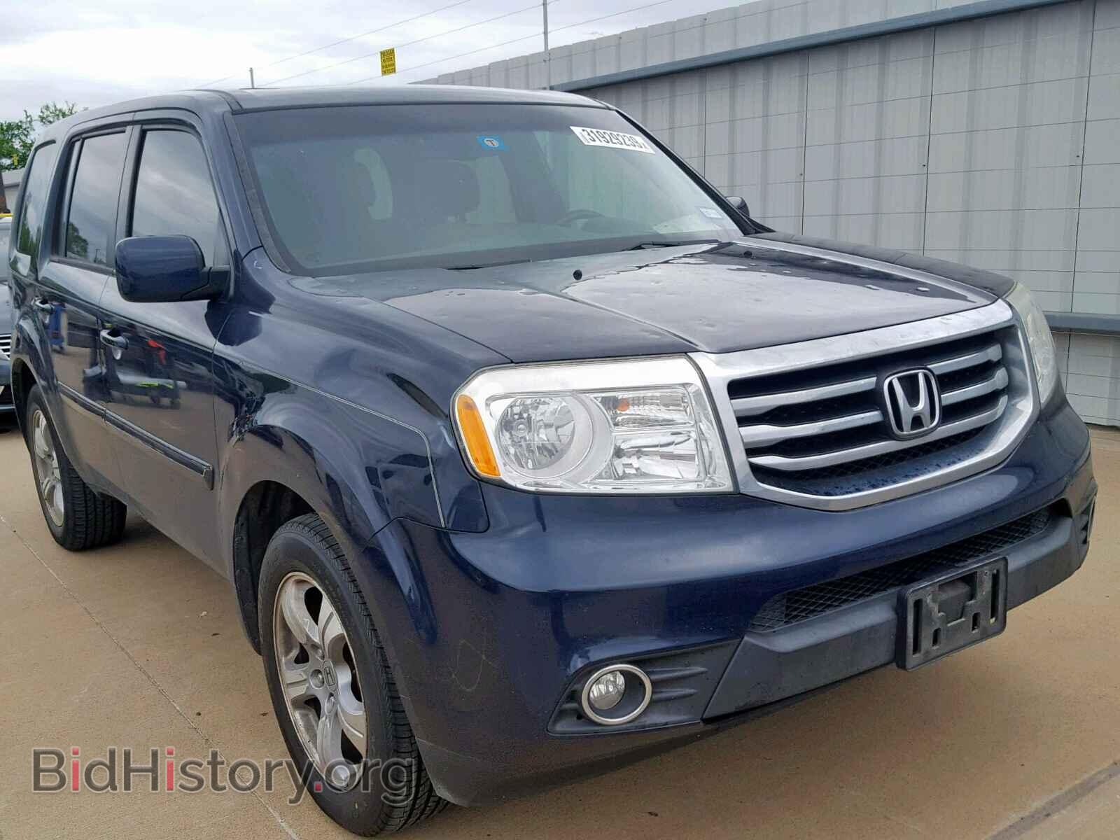 Photo 5FNYF4H60CB037413 - HONDA PILOT EXL 2012