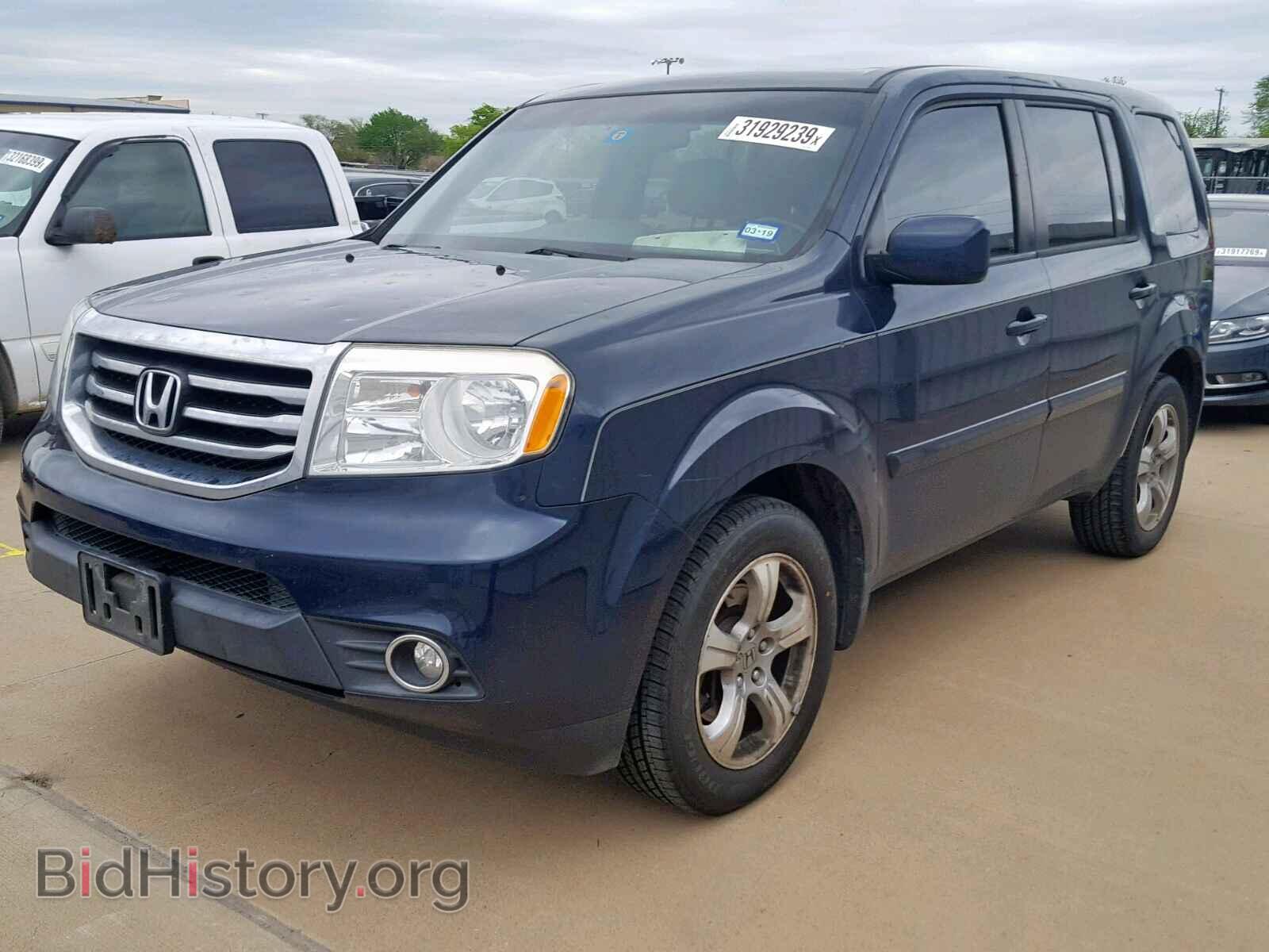 2012 HONDA PILOT EXL - VIN: 5FNYF4H60CB037413 - Фото 2