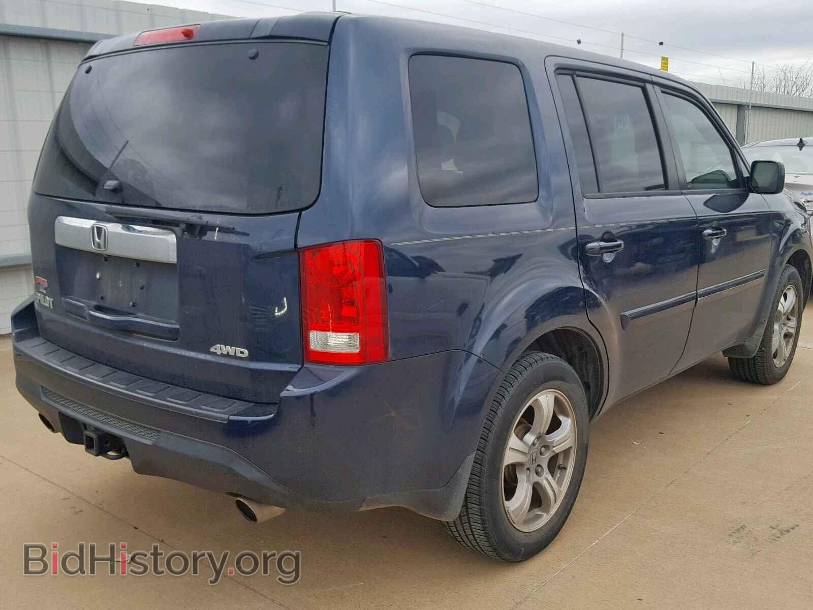 2012 HONDA PILOT EXL - VIN: 5FNYF4H60CB037413 - Фото 4