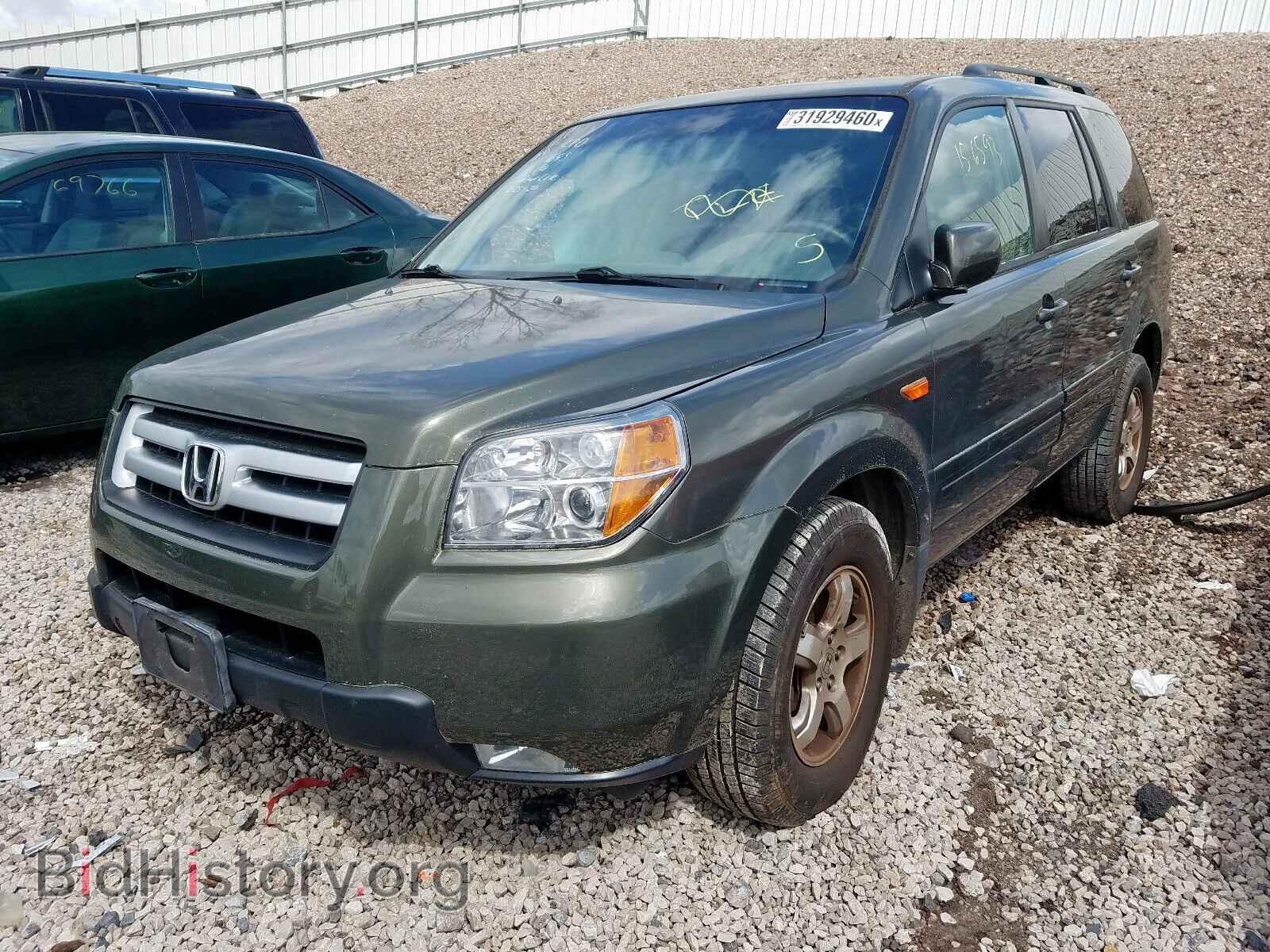 2006 HONDA PILOT - VIN: 5FNYF28506B049013 - Фото 2