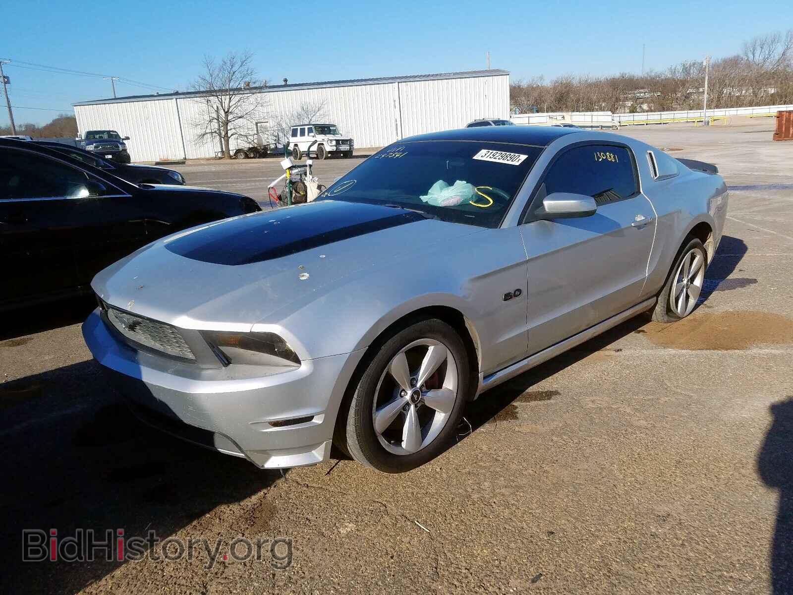 2012 FORD MUSTANG - VIN: 1ZVBP8CFXC5247341 - Фото 2