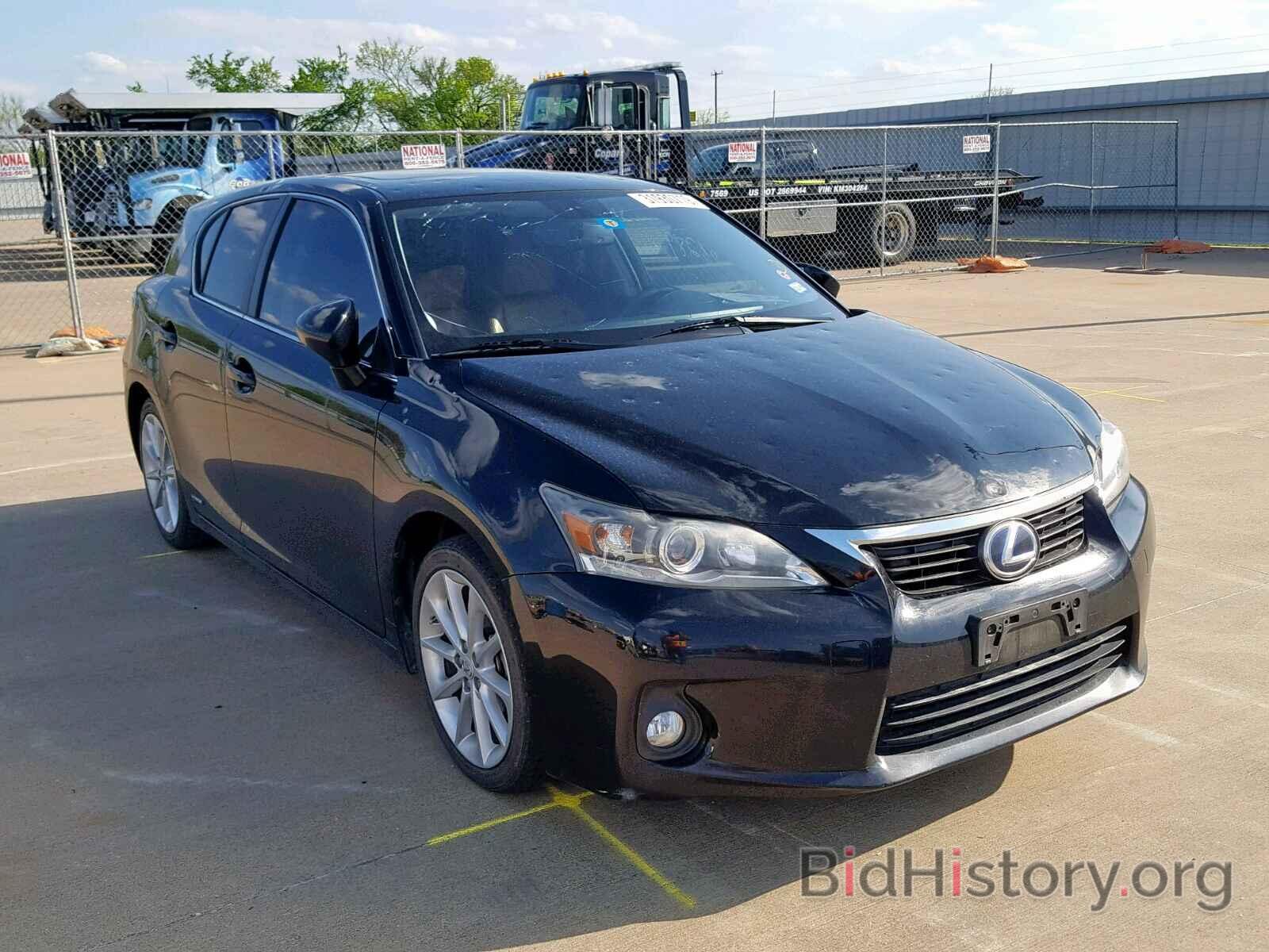 Photo JTHKD5BH5C2111177 - LEXUS CT 200 2012