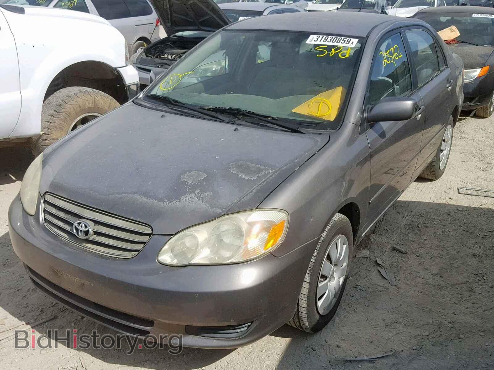 2003 TOYOTA COROLLA - VIN: 1NXBR32E13Z135831 - Фото 2
