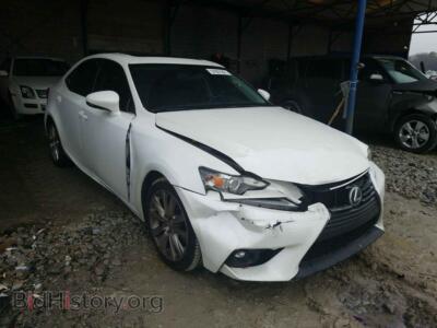 2015 Lexus IS IS 250, white — VIN JTHBF1D26F5068404, Copart