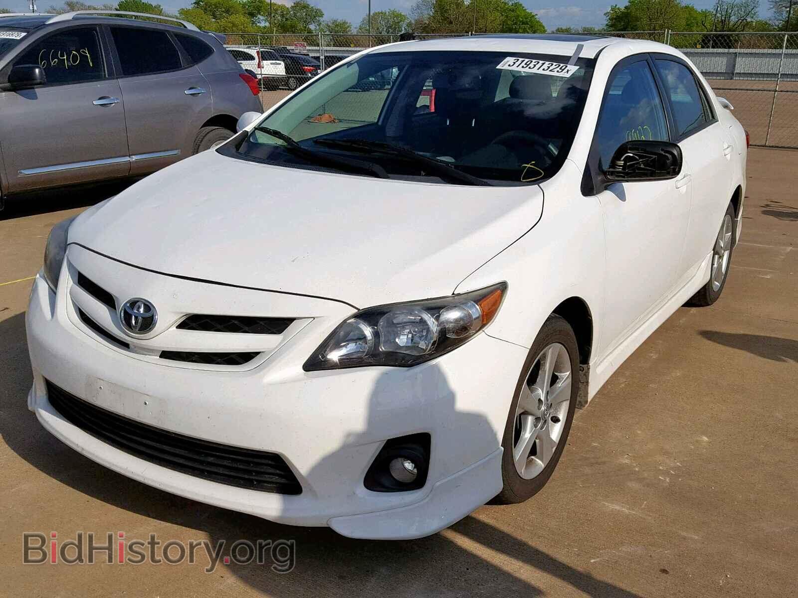 2011 TOYOTA COROLLA BA - VIN: 2T1BU4EEXBC725302 - Фото 2