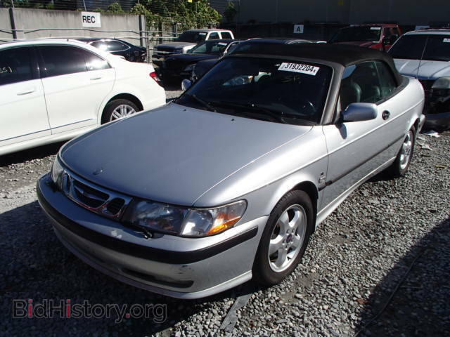 2001 SAAB 9 3 - VIN: YS3DF78K517007381 - Фото 2