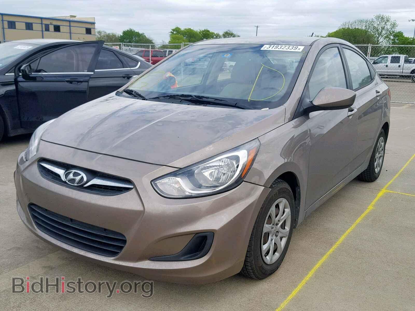 2013 HYUNDAI ACCENT - VIN: KMHCT4AE2DU306505 - Фото 2