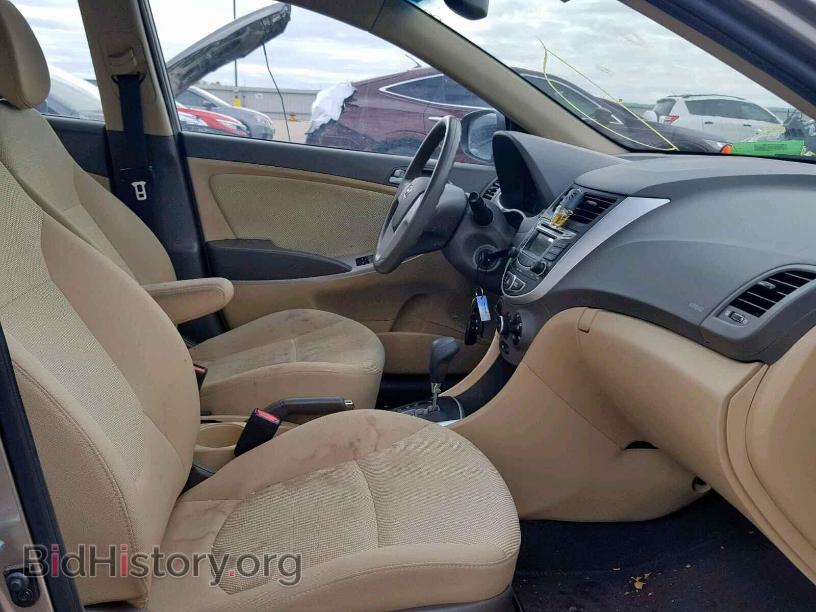 2013 HYUNDAI ACCENT - VIN: KMHCT4AE2DU306505 - Фото 5