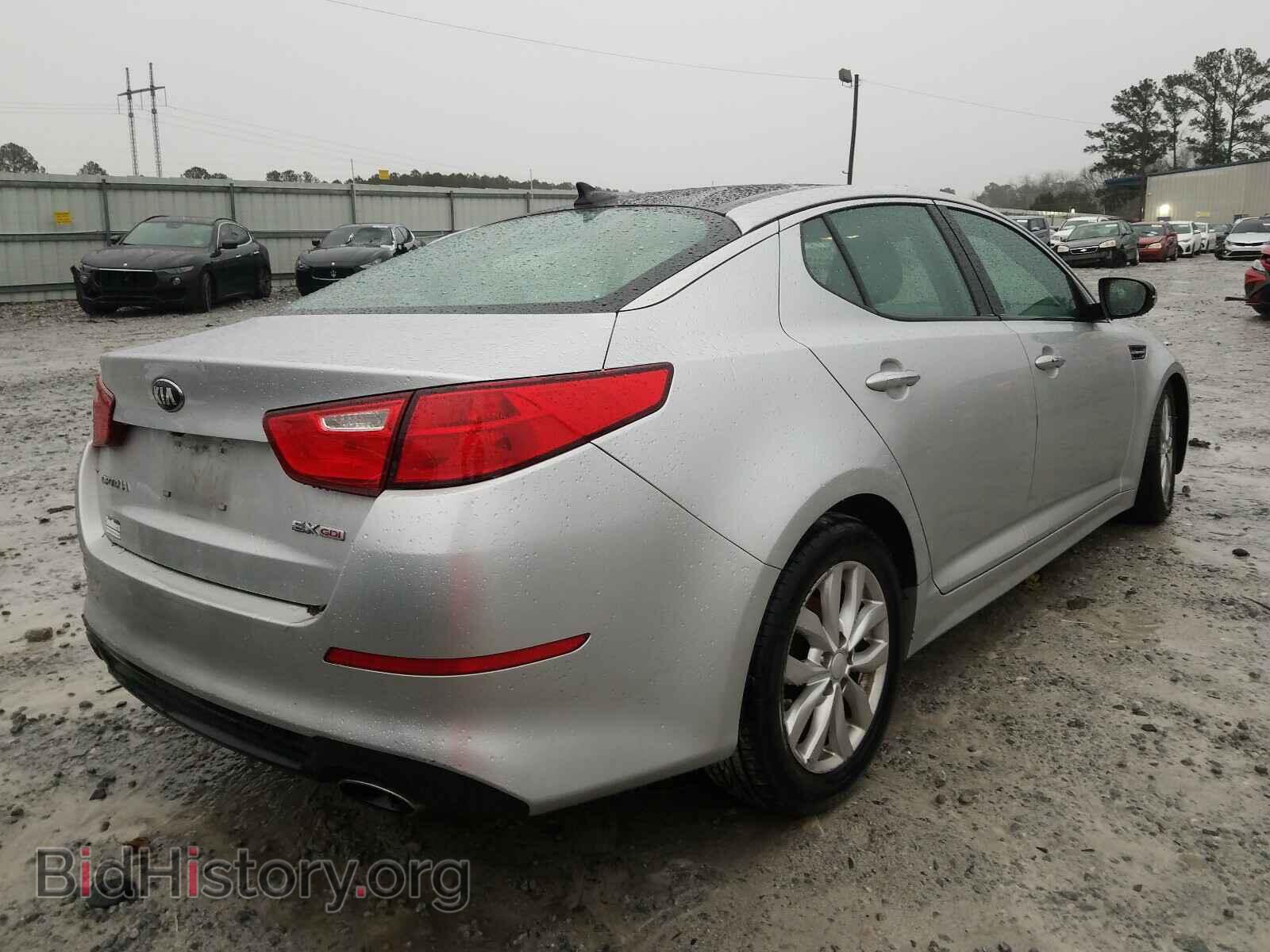 2014 KIA OPTIMA - VIN: 5XXGN4A75EG332704 - Фото 4