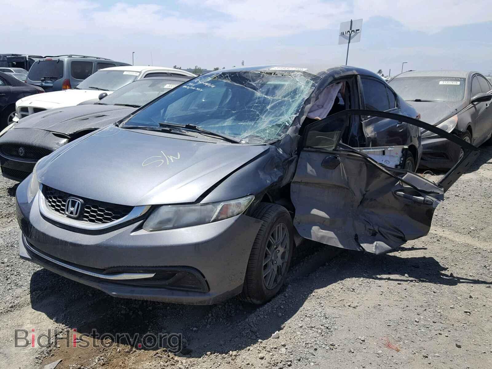2013 HONDA CIVIC - VIN: 19XFB2F52DE218005 - Фото 2