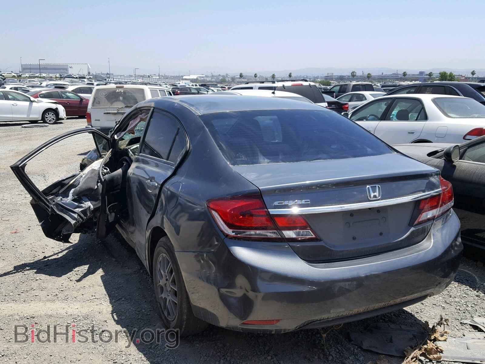 2013 HONDA CIVIC - VIN: 19XFB2F52DE218005 - Фото 3