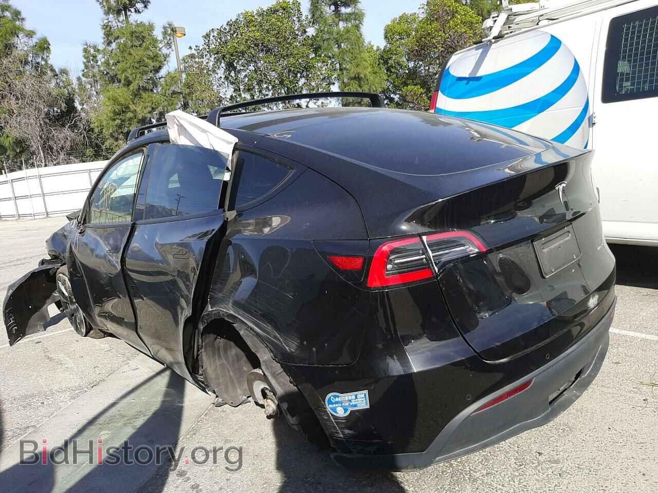 2020 TESLA MODEL Y - VIN: 5YJYGDEE2LF051306 - Фото 3