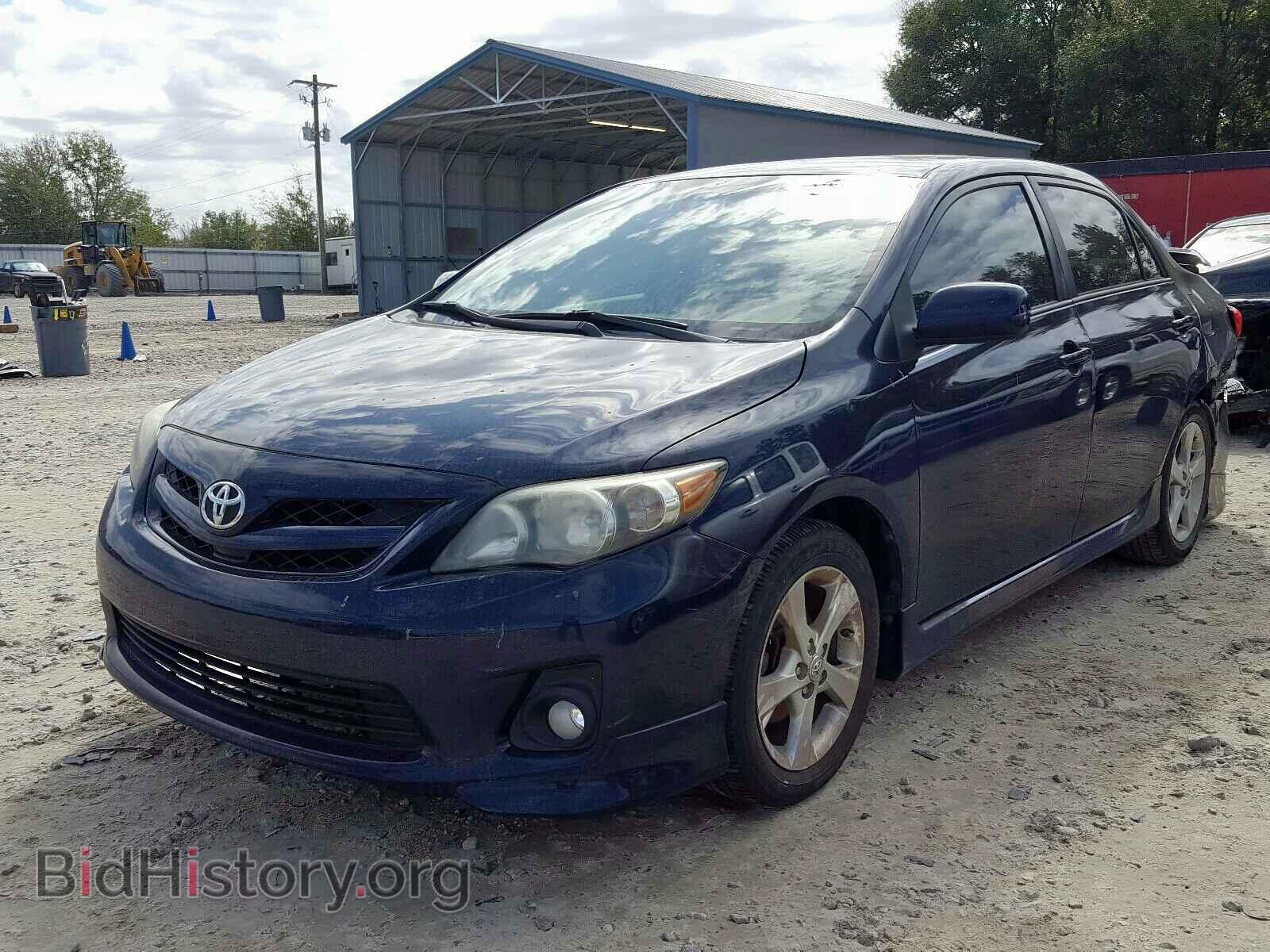 2011 TOYOTA COROLLA - VIN: 2T1BU4EE4BC616379 - Фото 2