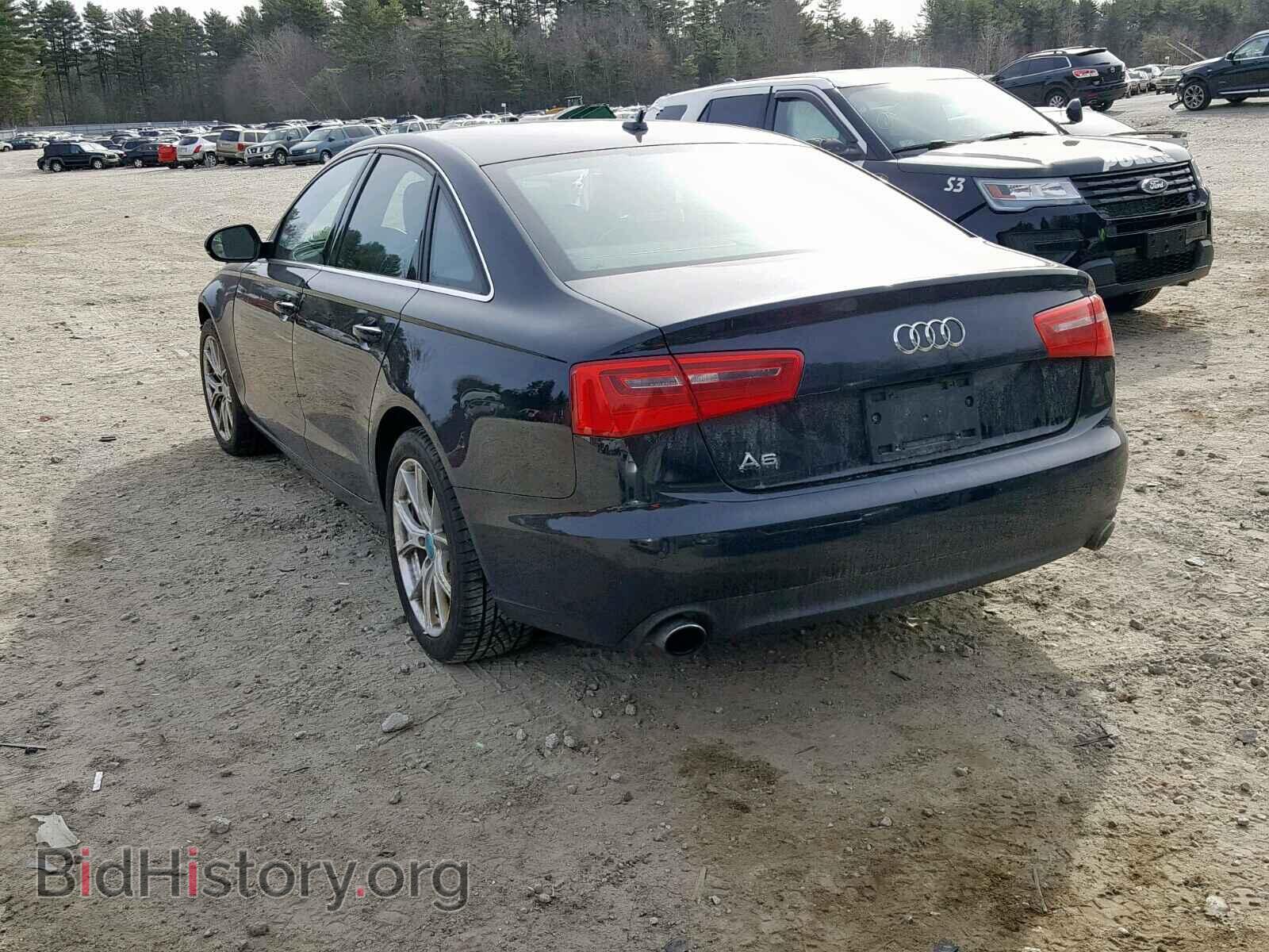 2013 AUDI A6 - VIN: WAUGFAFC3DN097642 - Фото 3