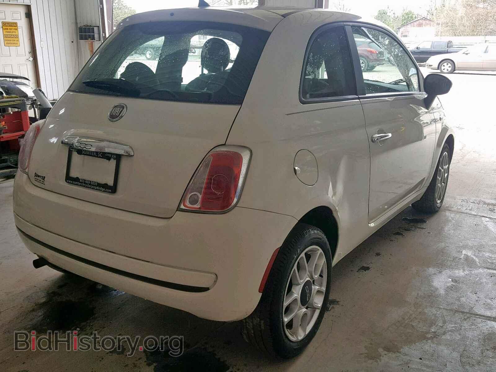 2012 FIAT 500 - VIN: 3C3CFFAR1CT124723 - Фото 4