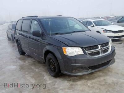 2011 Dodge CARAVAN Grand Cara, серый — VIN 2D4RN4DG2BR735940, Copart