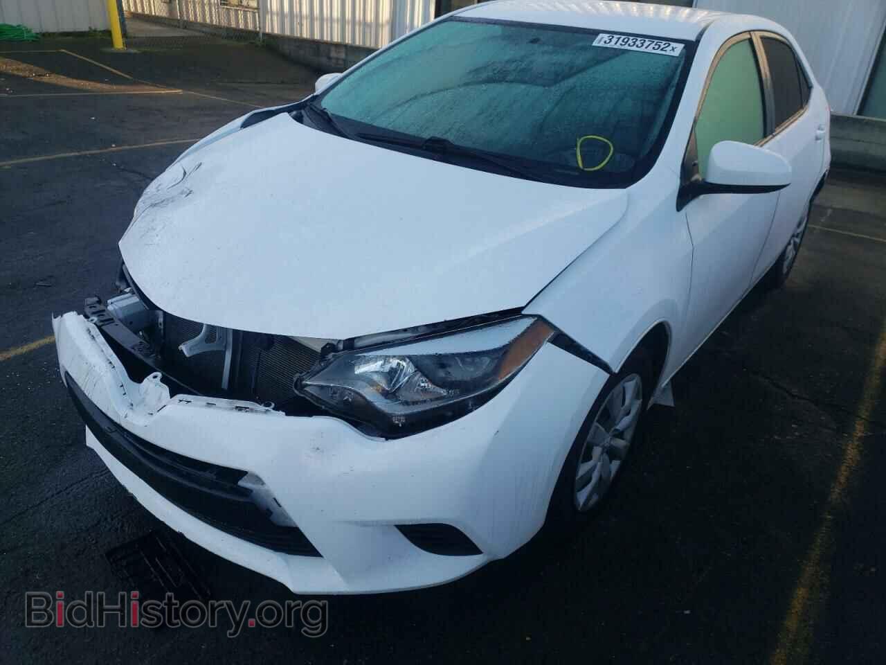 2014 TOYOTA COROLLA - VIN: 2T1BURHE0EC185357 - Фото 2