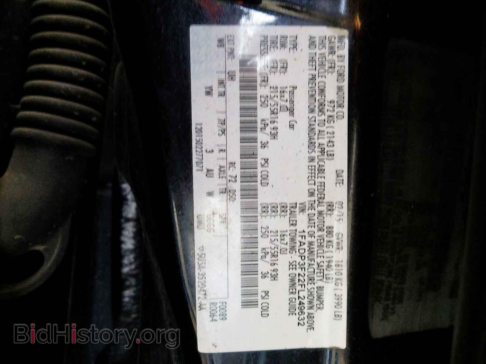 2015 FORD FOCUS - VIN: 1FADP3F22FL249632 - Photo 10