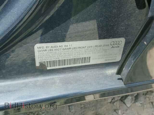 2011 AUDI A4 - VIN: WAUBFAFL3BN052708 - Фото 10