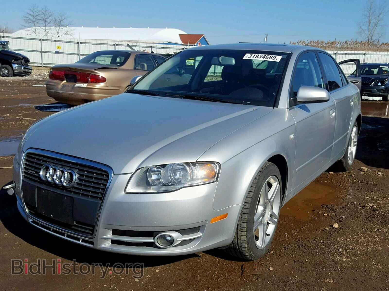 2007 AUDI A4 - VIN: WAUDF78E77A107217 - Фото 2