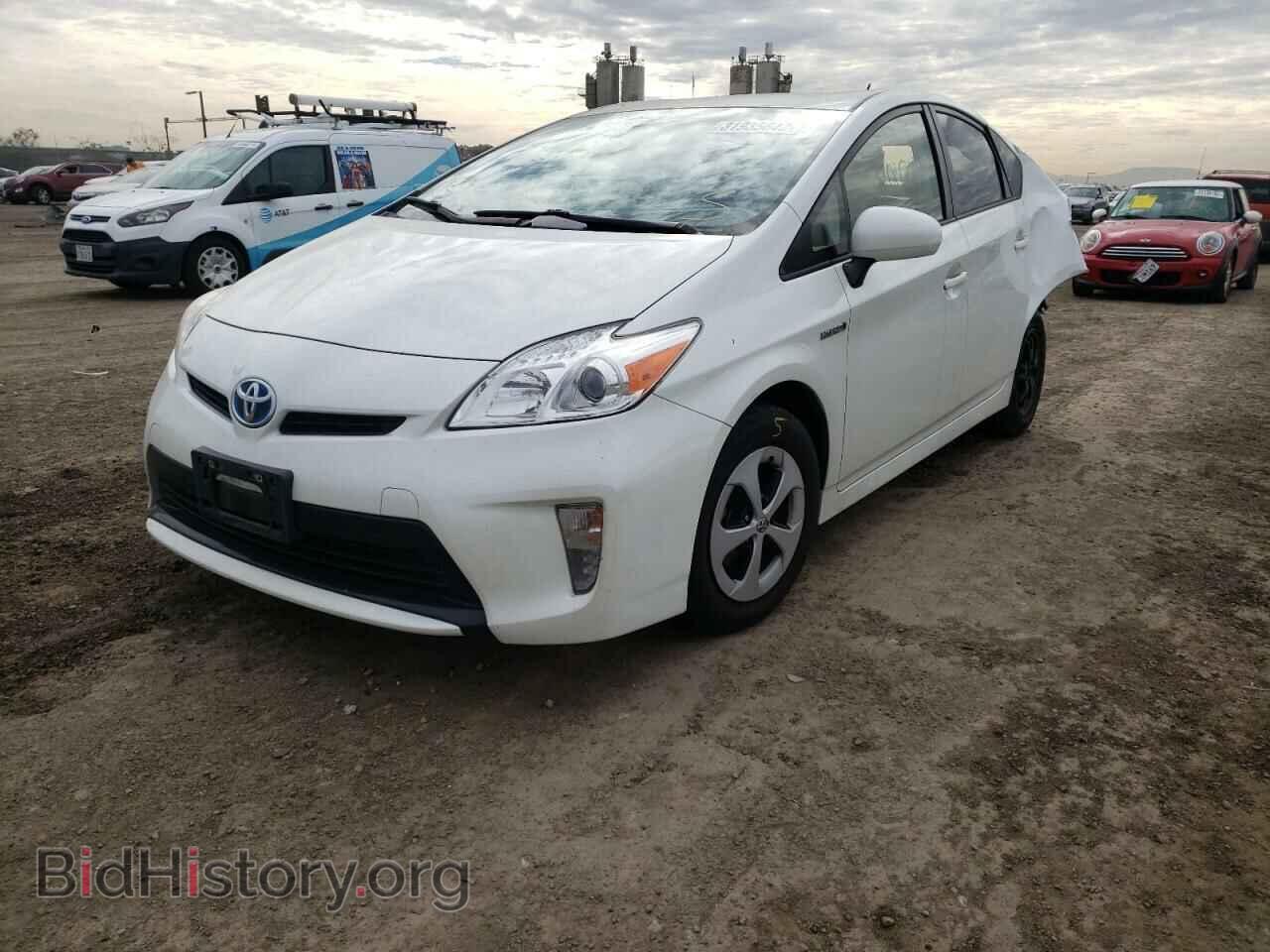 2014 TOYOTA PRIUS - VIN: JTDKN3DU4E1827896 - Фото 2