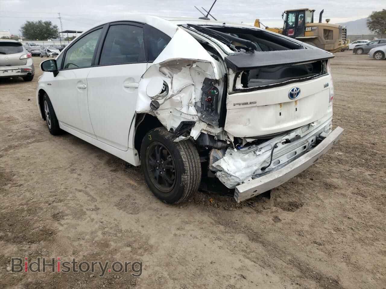 2014 TOYOTA PRIUS - VIN: JTDKN3DU4E1827896 - Фото 3