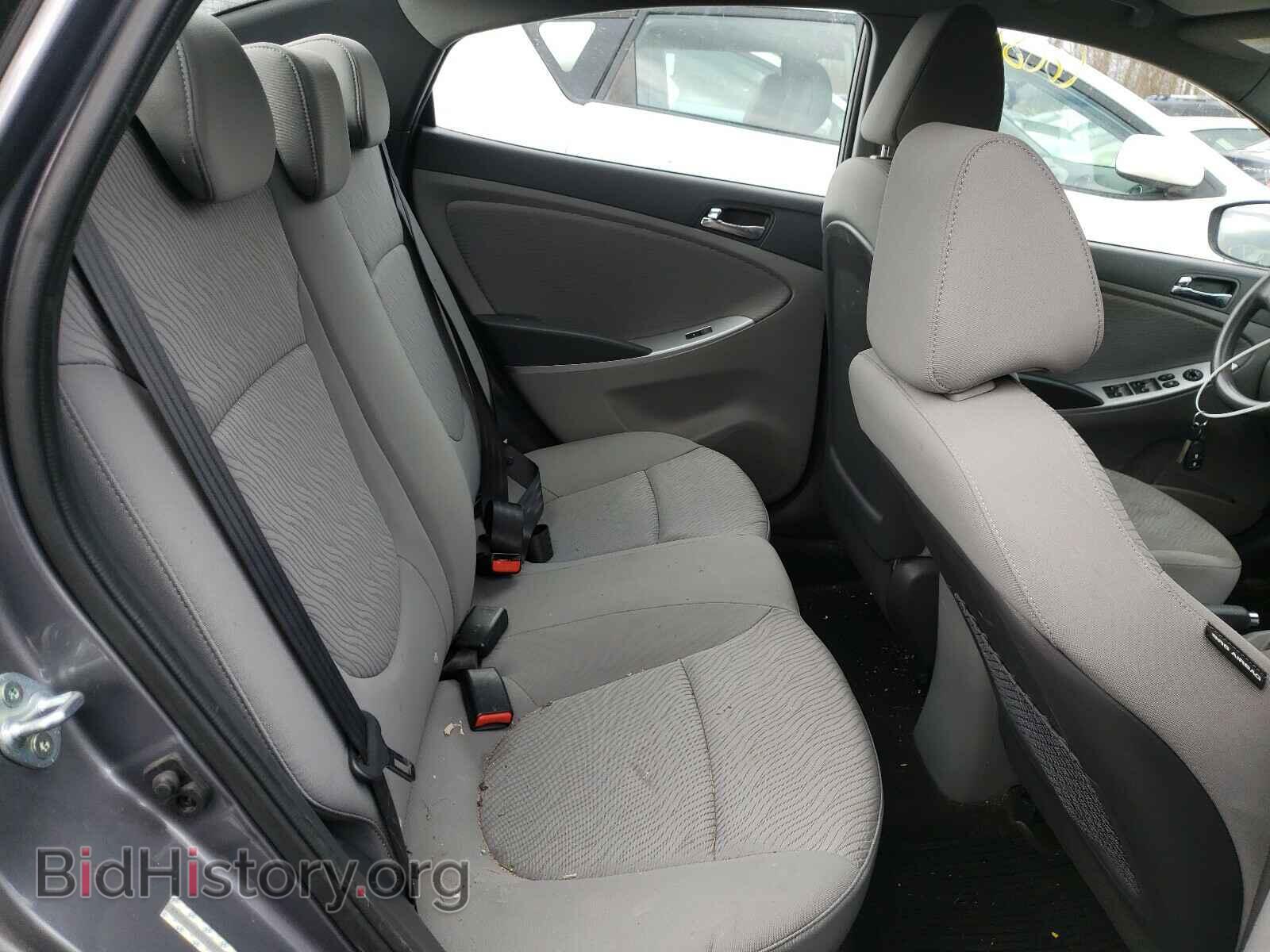 2014 HYUNDAI ACCENT - VIN: KMHCU4AE6EU748377 - Фото 6