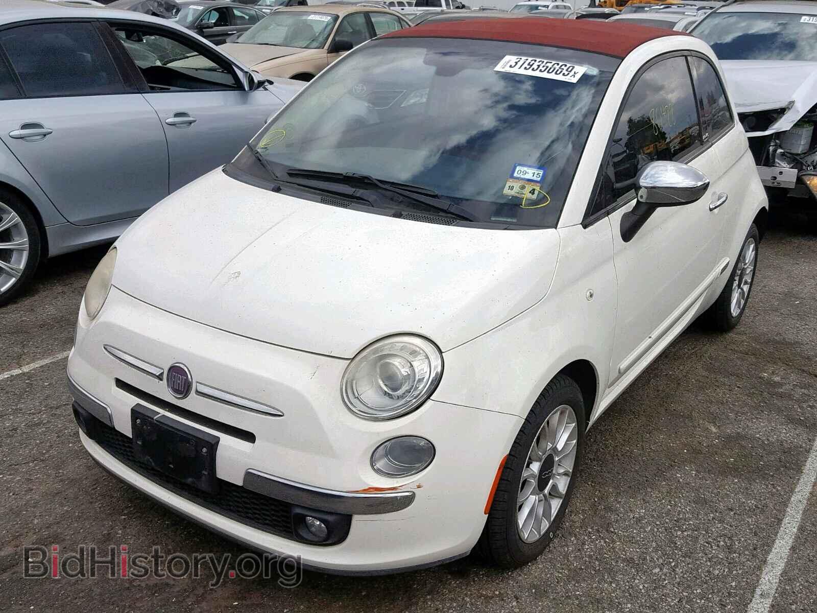 2012 FIAT 500 - VIN: 3C3CFFERXCT142518 - Фото 2