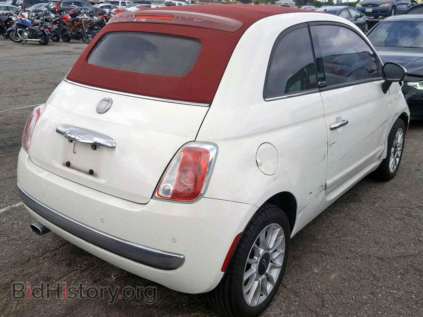2012 FIAT 500 - VIN: 3C3CFFERXCT142518 - Фото 4
