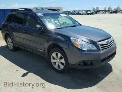 2011 Subaru OUTBACK Outback 2., темно-серый — VIN 4S4BRBGC4B3436552, Copart