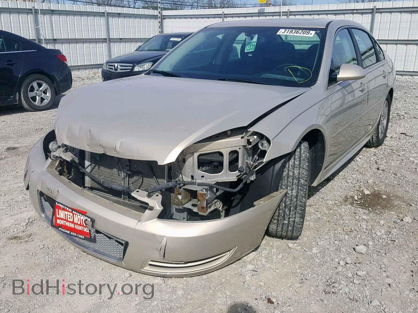 2012 CHEVROLET IMPALA - VIN: 2G1WG5E33C1295506 - Фото 2